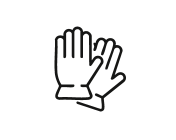 Uso de guantes obligatorio