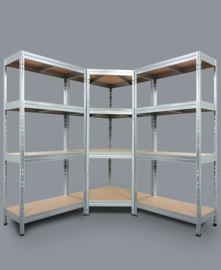 Estantería metálica en kit AR SHELVING 200x90x50cm