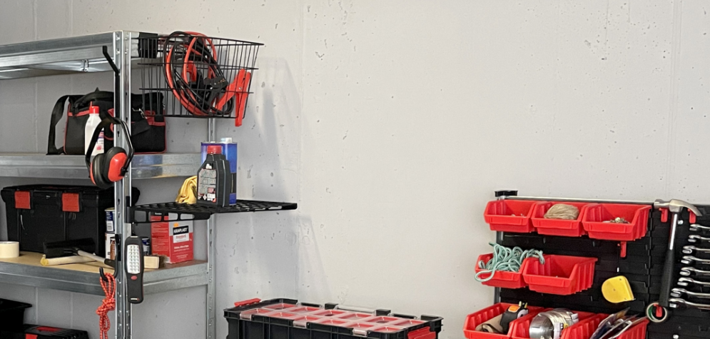 garage série - AR Shelving, metal shelving for DIY and trade