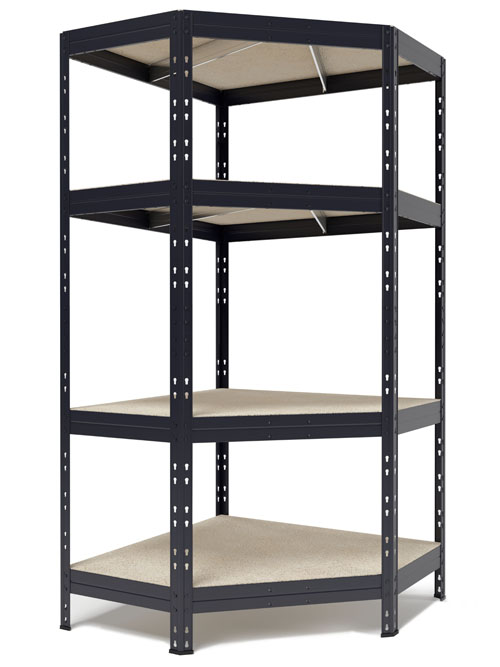 Estantería metálica en kit AR SHELVING 200x90x50cm