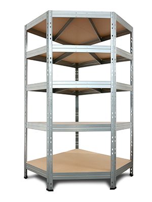 Estantería metálica modular VERSATILE SYSTEM para almacenar y ordenar  comercio, garaje y hogar. 