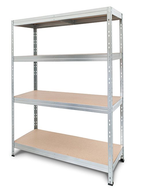 72H x 72W x 18D Premium Rivet Shelving