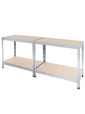 72H x 72W x 18D Premium Rivet Shelving